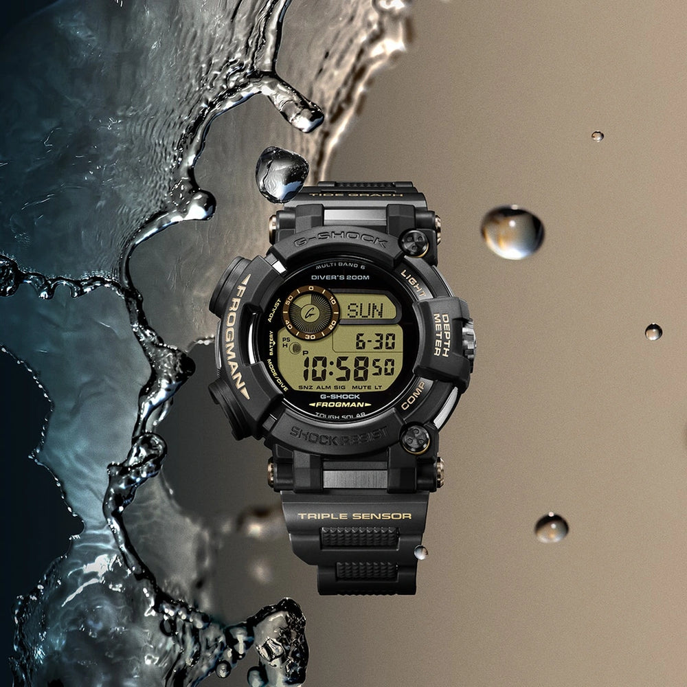 Casio G-Shock Frogman GWF-D1000BC-1ER – Casion virallinen fiiliskuva