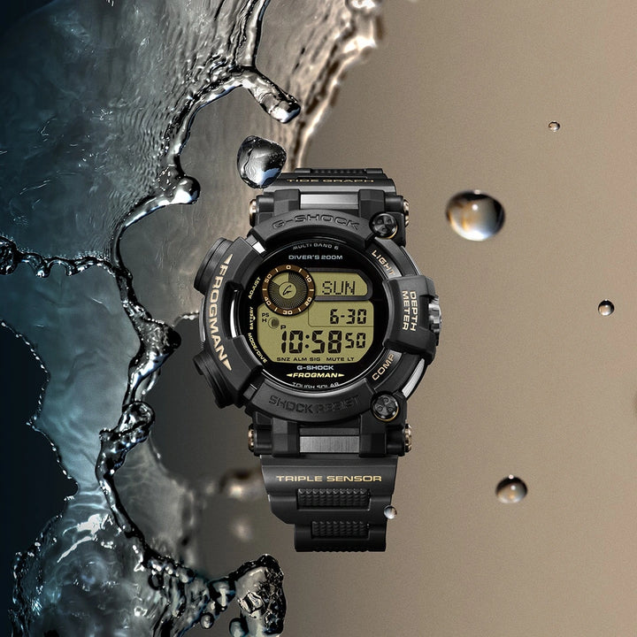 Casio G-Shock Frogman GWF-D1000BC-1ER – Casion virallinen fiiliskuva