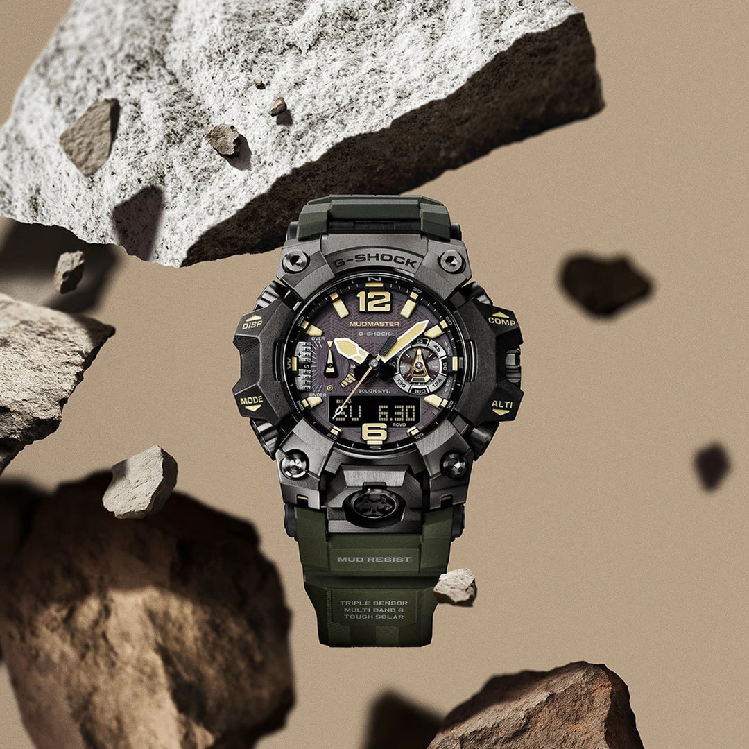 Casio G-Shock Mudmaster GWG-B1000-1A3ER – Casion virallinen fiiliskuva