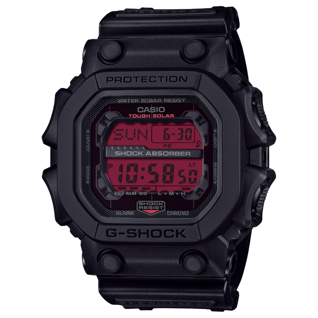 Casio G-Shock GX-56BBR-1ER Black &amp; Bold Red rannekello