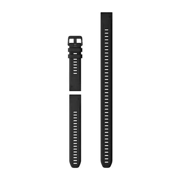 Garmin QuickFit 20mm silikoniranneke musta 010-13028-00