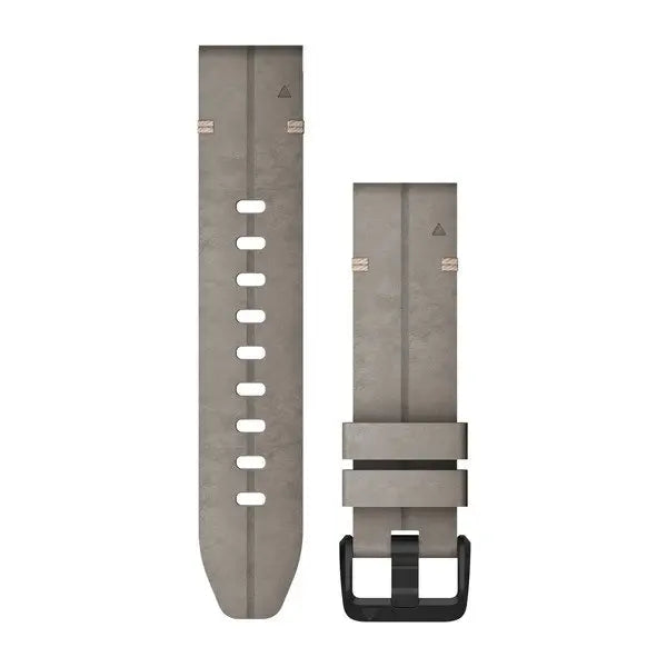 Garmin QuickFit 20 mm mokkanahkaranneke harmaa 010-12876-00