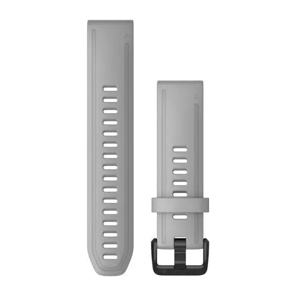 Garmin QuickFit 20mm silikoniranneke vaaleanharmaa 010-12866-00