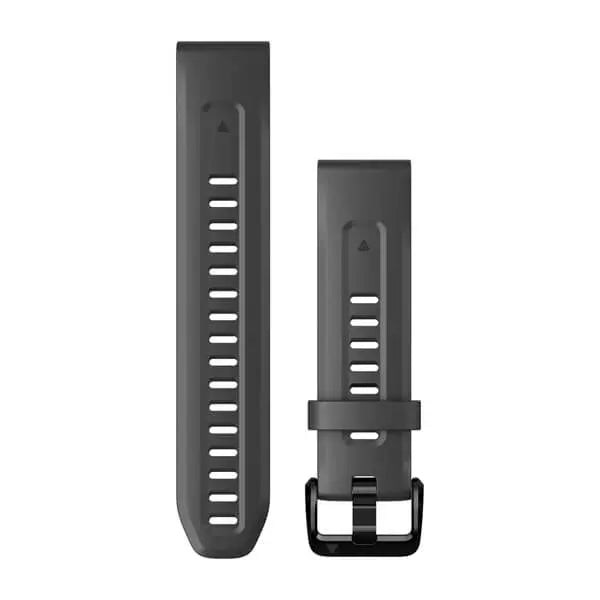 Garmin QuickFit 20 mm silikoniranneke grafiitinharmaa 010-13102-01