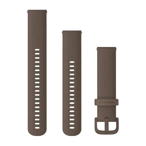 Garmin Quick Release 20mm silikoniranneke kaakao 010-12924-81