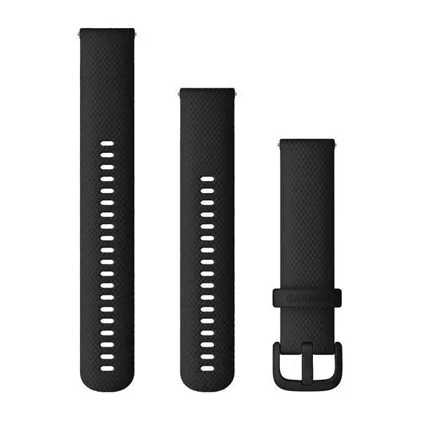 Garmin Quick Release 20mm silikoniranneke musta 010-13021-03