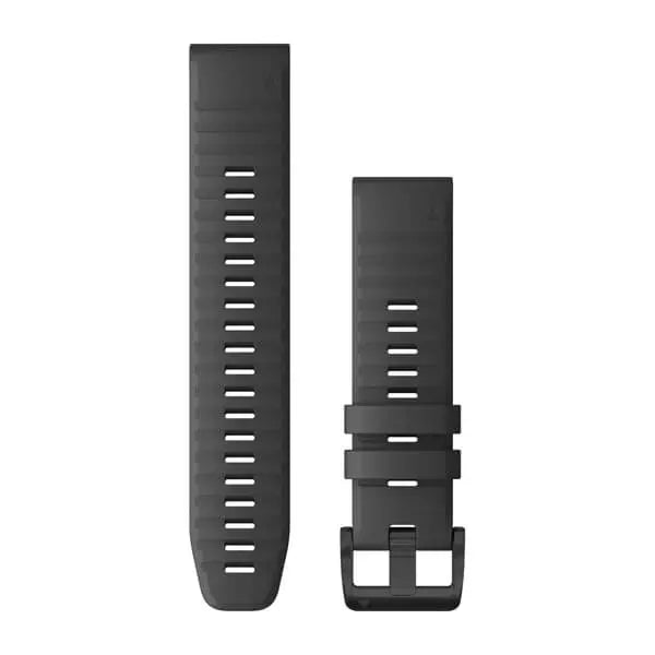 Garmin QuickFit 22mm silikoniranneke tummanharmaa 010-12863-22