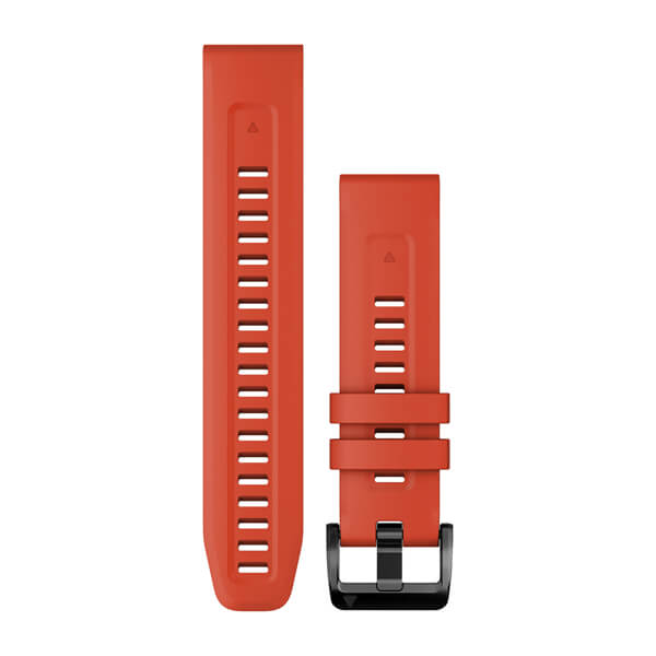 Garmin QuickFit 22mm silikoniranneke tulenpunainen 010-13111-04