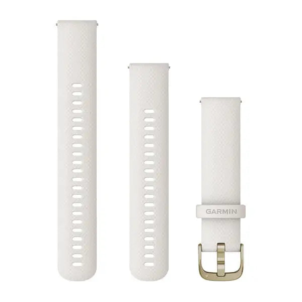 Garmin Quick Release 20mm silikoniranneke norsunluu 010-12932-53