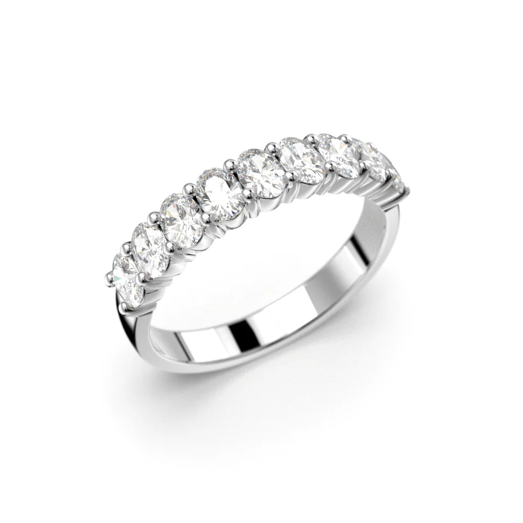 Festive Auréa Band 0,90 ct valkokulta Festive