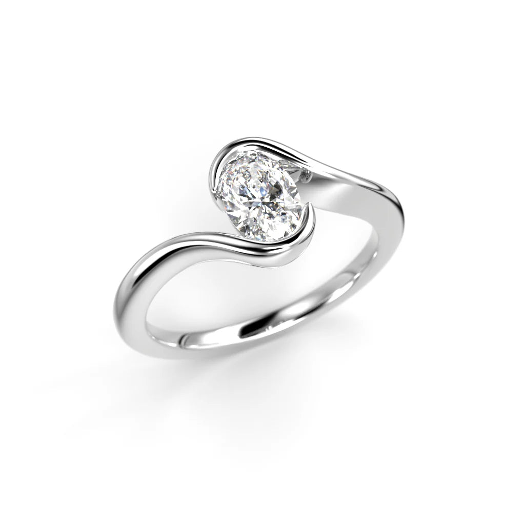 Festive Auréa 0,50 ct valkokulta Festive