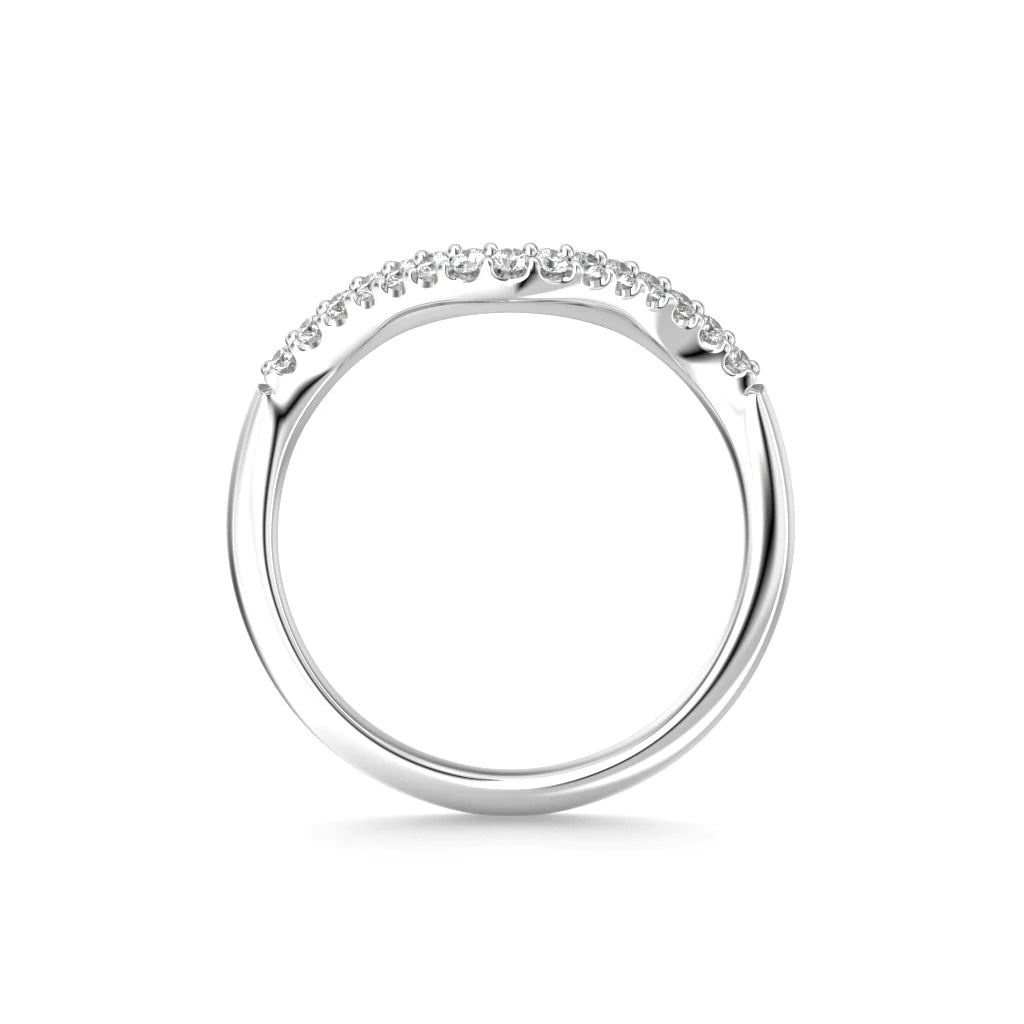 Festive Auréa Side Petite 0,15 ct valkokulta Festive