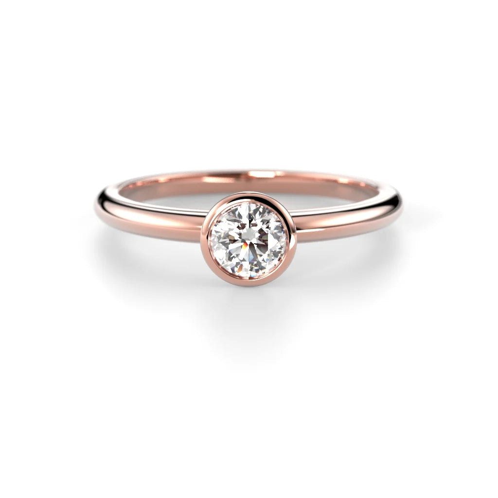 Festive Auréa Bezel 0,30 ct punakulta Festive