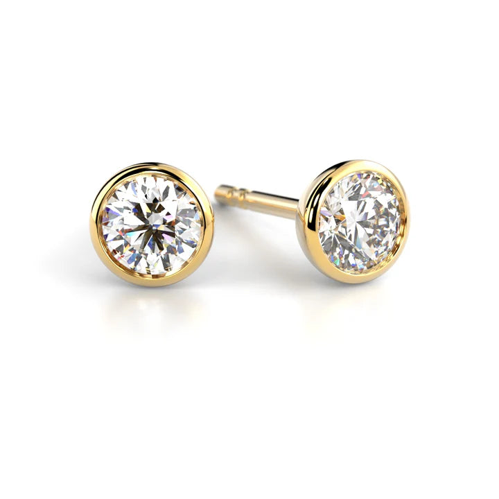 Festive Auréa Bezel 2 x 0,20 ct timanttikorvakorut Festive