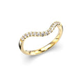 Festive Auréa Side 0,15ct keltakulta