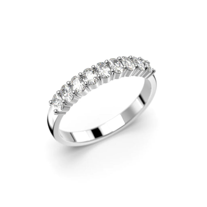 Festive Auréa Band 0,45 ct valkokulta Festive