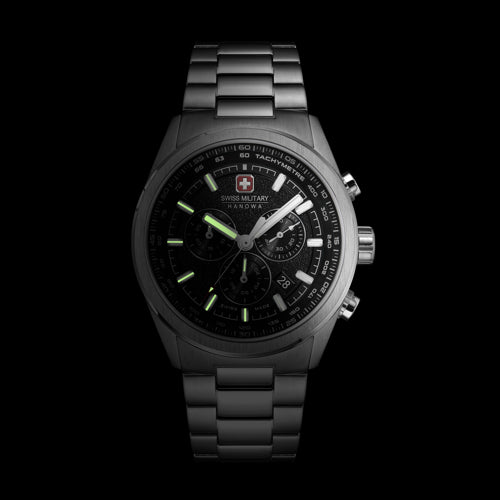 Swiss Military Hanowa Navalus Pro Chrono Black Swiss Military Hanowa