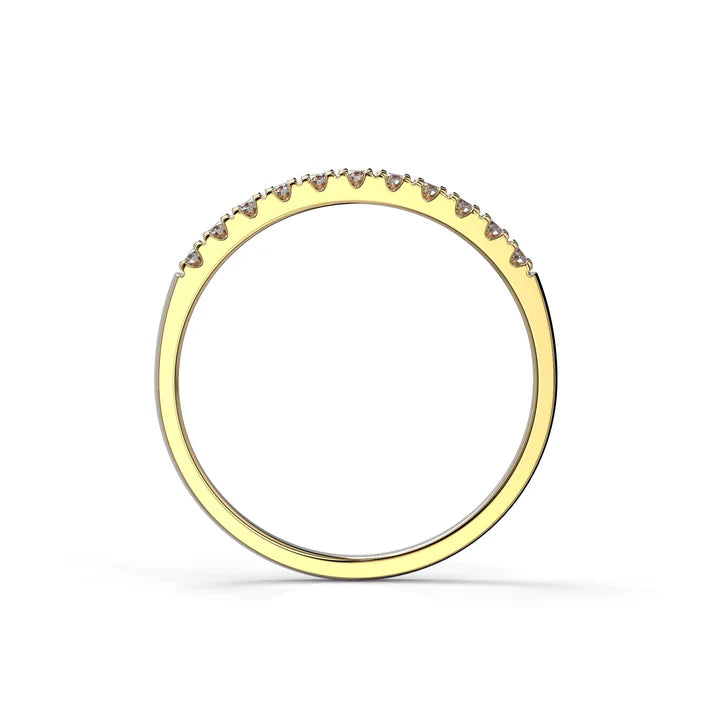 Festive Victoria timanttisormus 0,11 ct keltakulta Festive