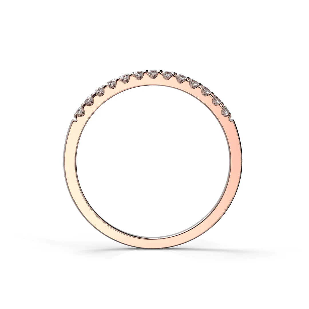 Festive Juliette Timanttisormus 0,13 ct punakulta Festive