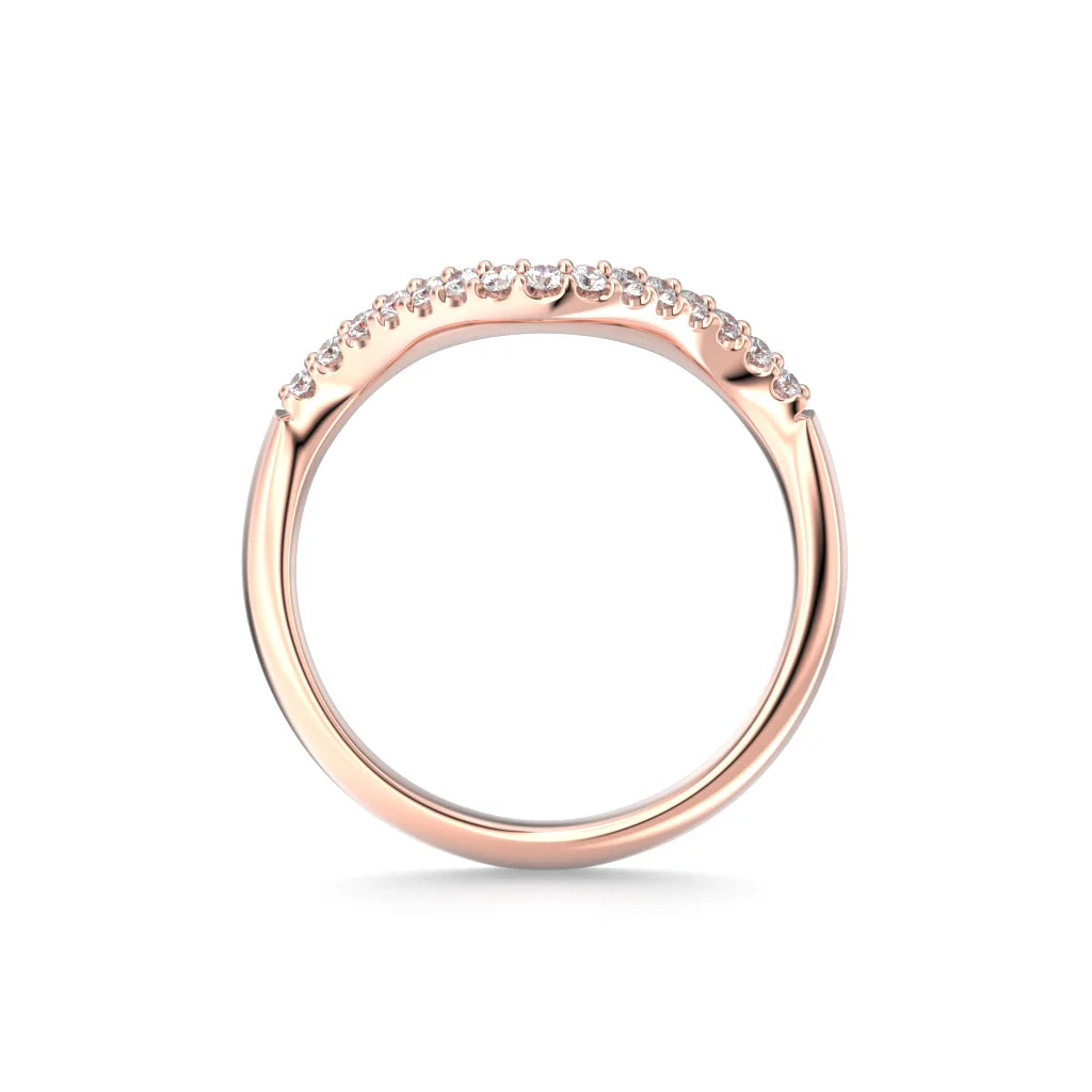 Festive Auréa Side Petite 0,15 ct punakulta Festive