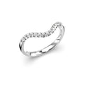 Festive Auréa Side Petite 0,15 ct valkokulta