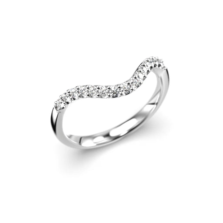 Festive Auréa Side Petite 0,15 ct valkokulta Festive