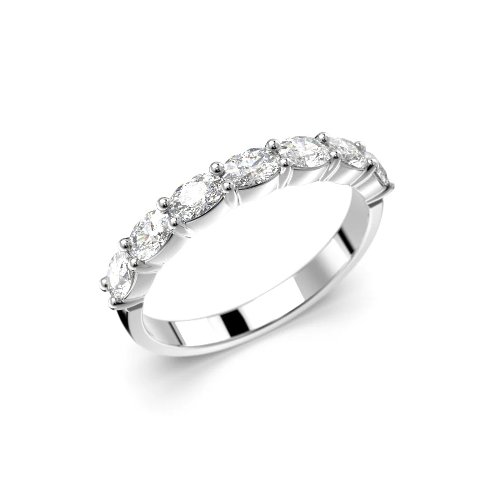 Festive Auréa Band 0,70 ct valkokulta Festive