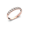 Festive Juliette rivitimanttisormus 0,32 ct punakulta