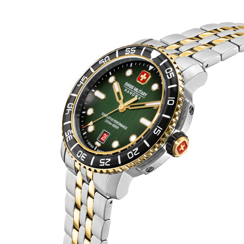 Swiss Military Hanowa Black Marlin Green Swiss Military Hanowa