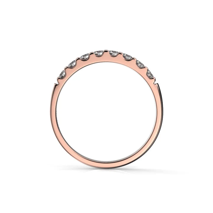 Festive Juliette rivitimanttisormus 0,32 ct punakulta Festive