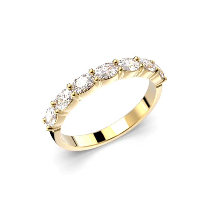 Festive Auréa Band 0,70 ct keltakulta Festive