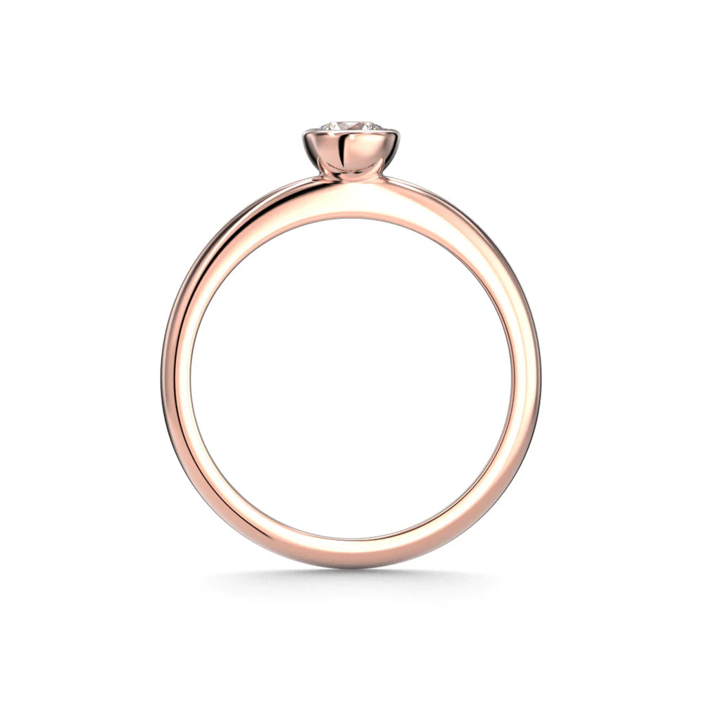 Festive Auréa Bezel 0,30 ct punakulta Festive