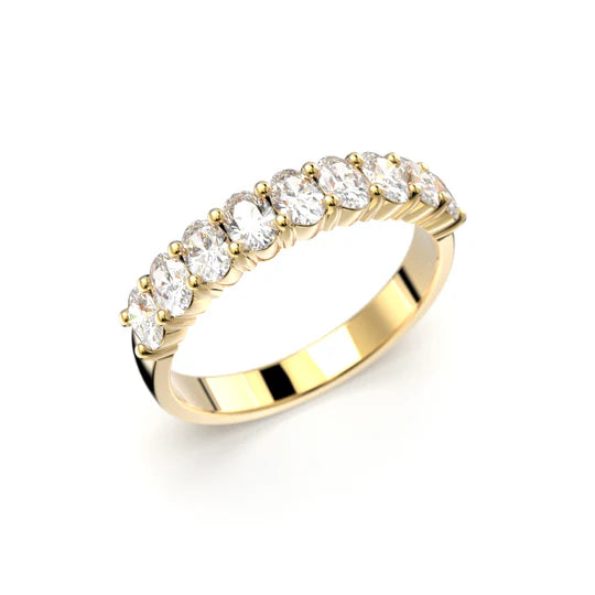 Festive Auréa Band 0,90 ct keltakulta Festive