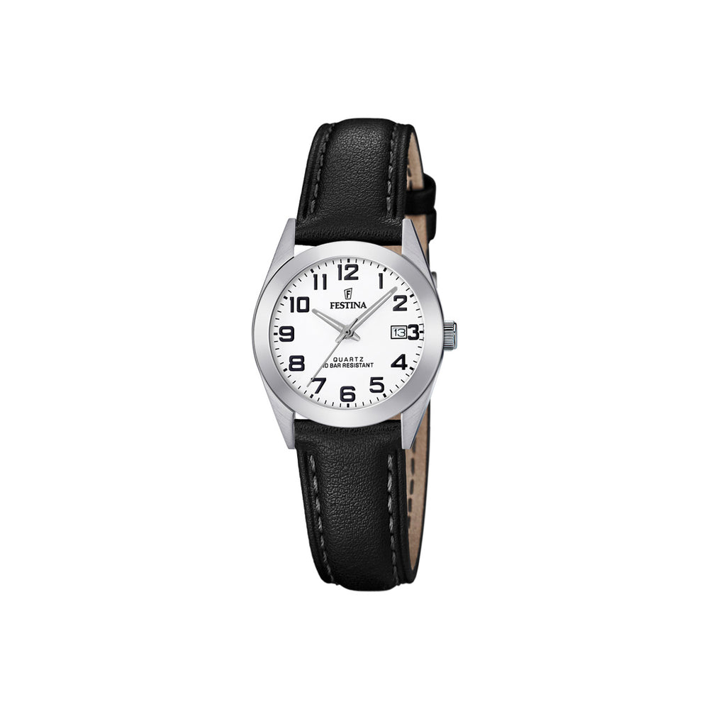 Festina Classic F20447/1 rannekello, valkoinen kellotaulu