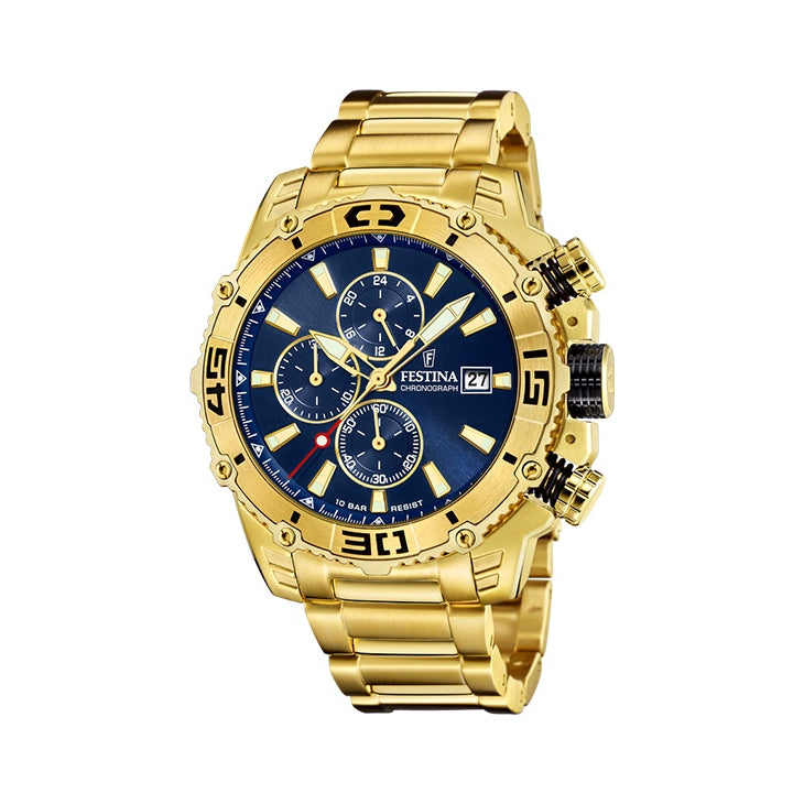 Festina Prestige F20492/2 rannekello, sininen kellotaulu