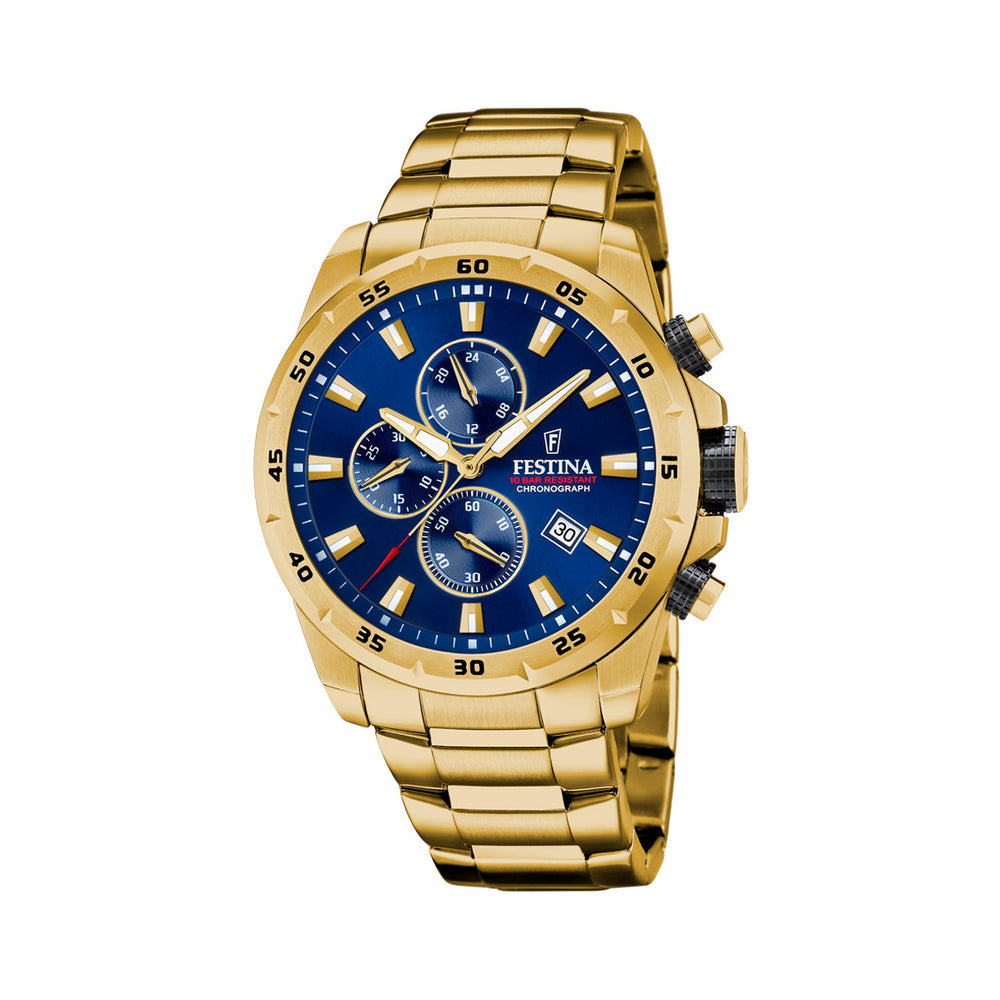 Festina Chrono Sport F20541/2 rannekello, sininen kellotaulu