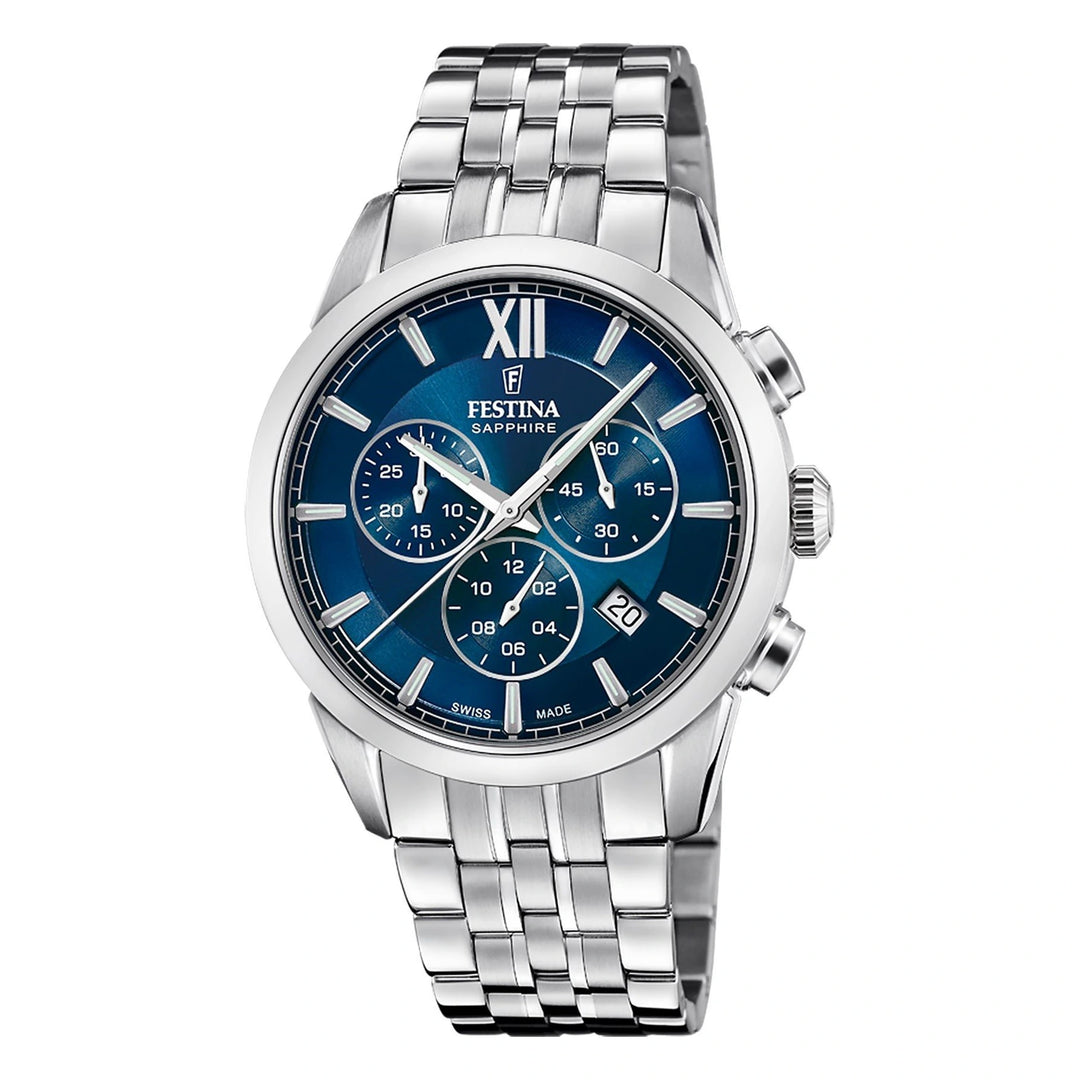 Festina Swiss Made Chronograph F20040/2 – rannekello edestä