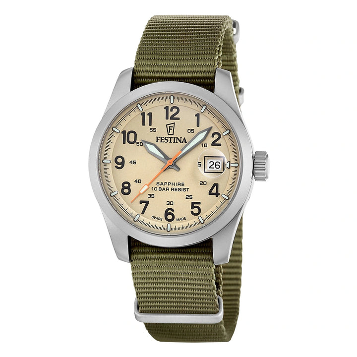 Festina Swiss Made Field F20082/1 – rannekello edestä
