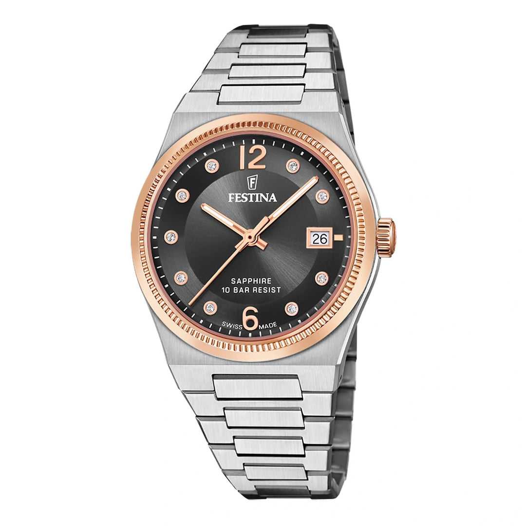 Festina Swiss Made Ladies F20037/3 – rannekello edestä