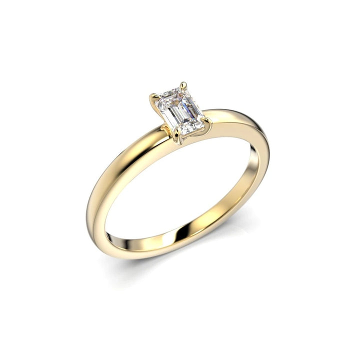 Festive Serena 0,30 ct timanttisormus keltakulta