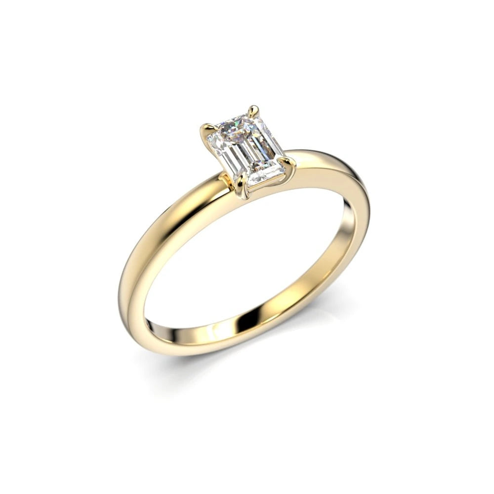 Festive Serena 0,50 ct timanttisormus keltakulta