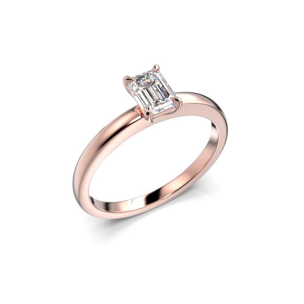 Festive Serena 0,50 ct timanttisormus punakulta