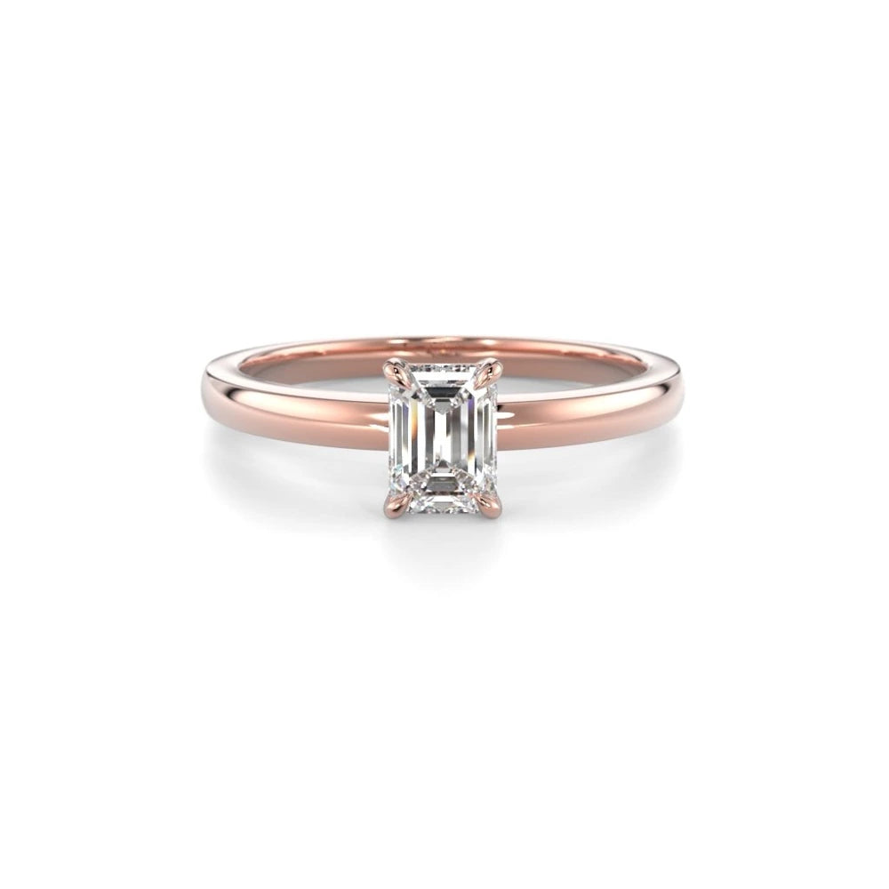 Festive Serena 0,50 ct timanttisormus punakulta – tuotekuva 2