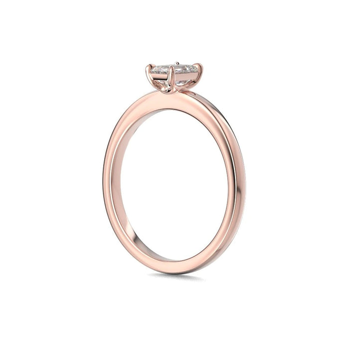 Festive Serena 0,50 ct timanttisormus punakulta – tuotekuva 3