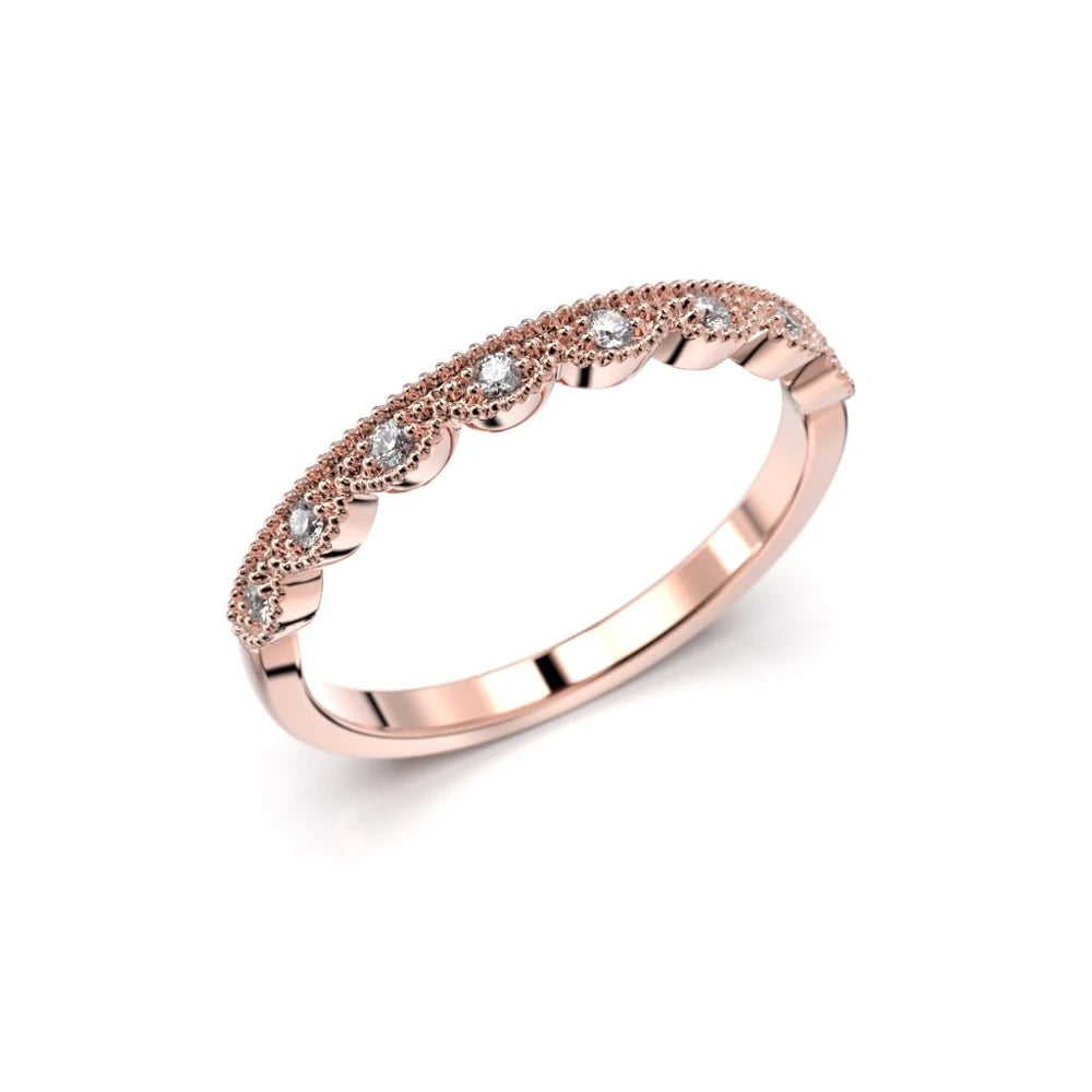Festive Veera 0,08 ct timanttisormus punakulta