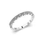 Festive Veera 0,08 ct timanttisormus valkokulta