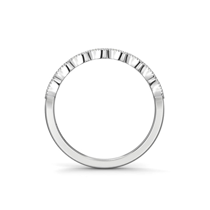 Festive Veera 0,08 ct timanttisormus valkokulta – tuotekuva 3