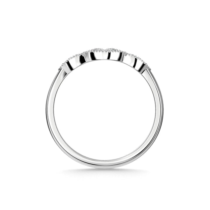 Festive Veera Side 0,08 ct timanttisormus valkokulta – tuotekuva 4