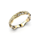 Festive Pihka Siro 0,045 ct timanttisormus keltakulta