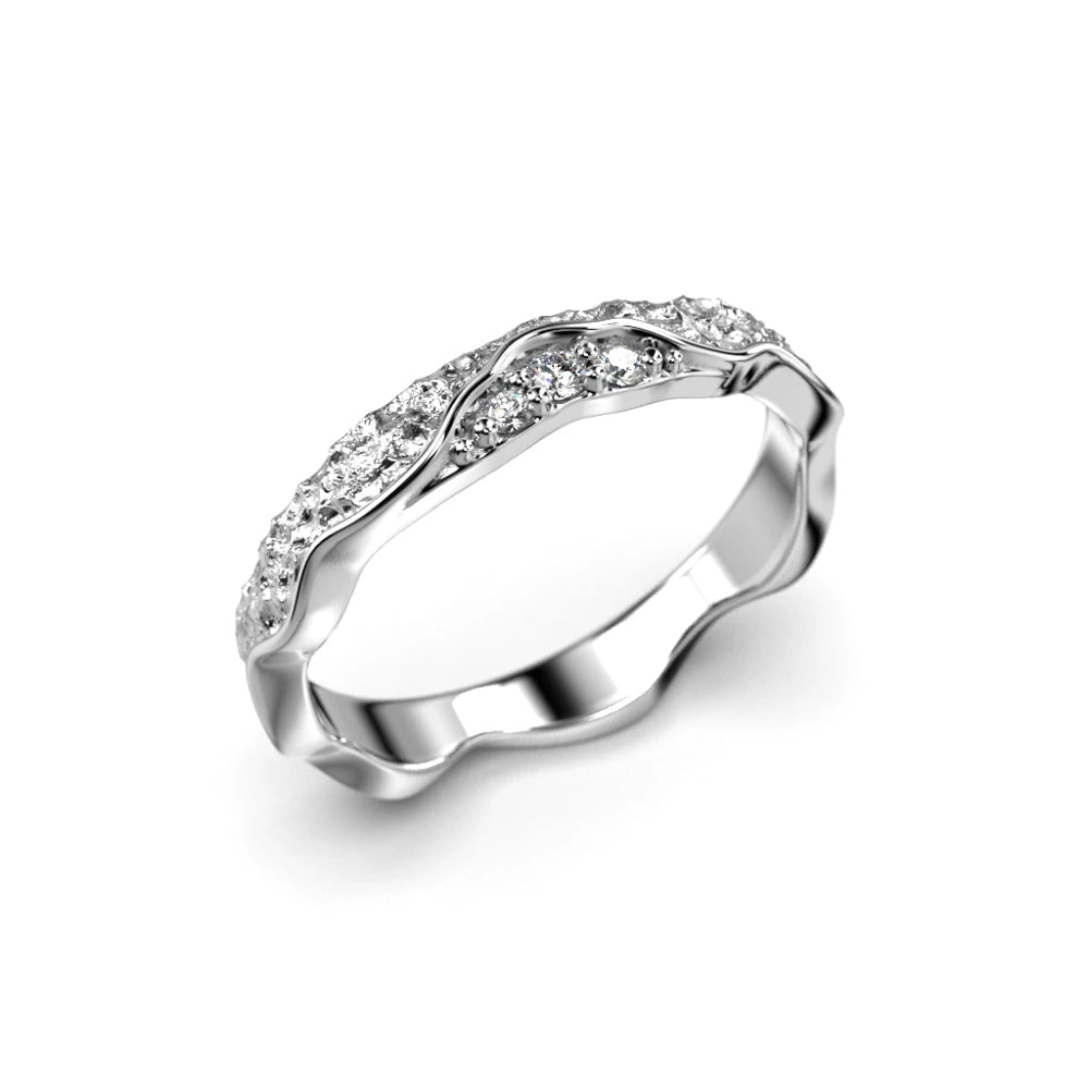 Festive Pihka Siro 0,045 ct timanttisormus valkokulta